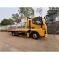 JAC 4x2 flatbed road wrecker tow truck